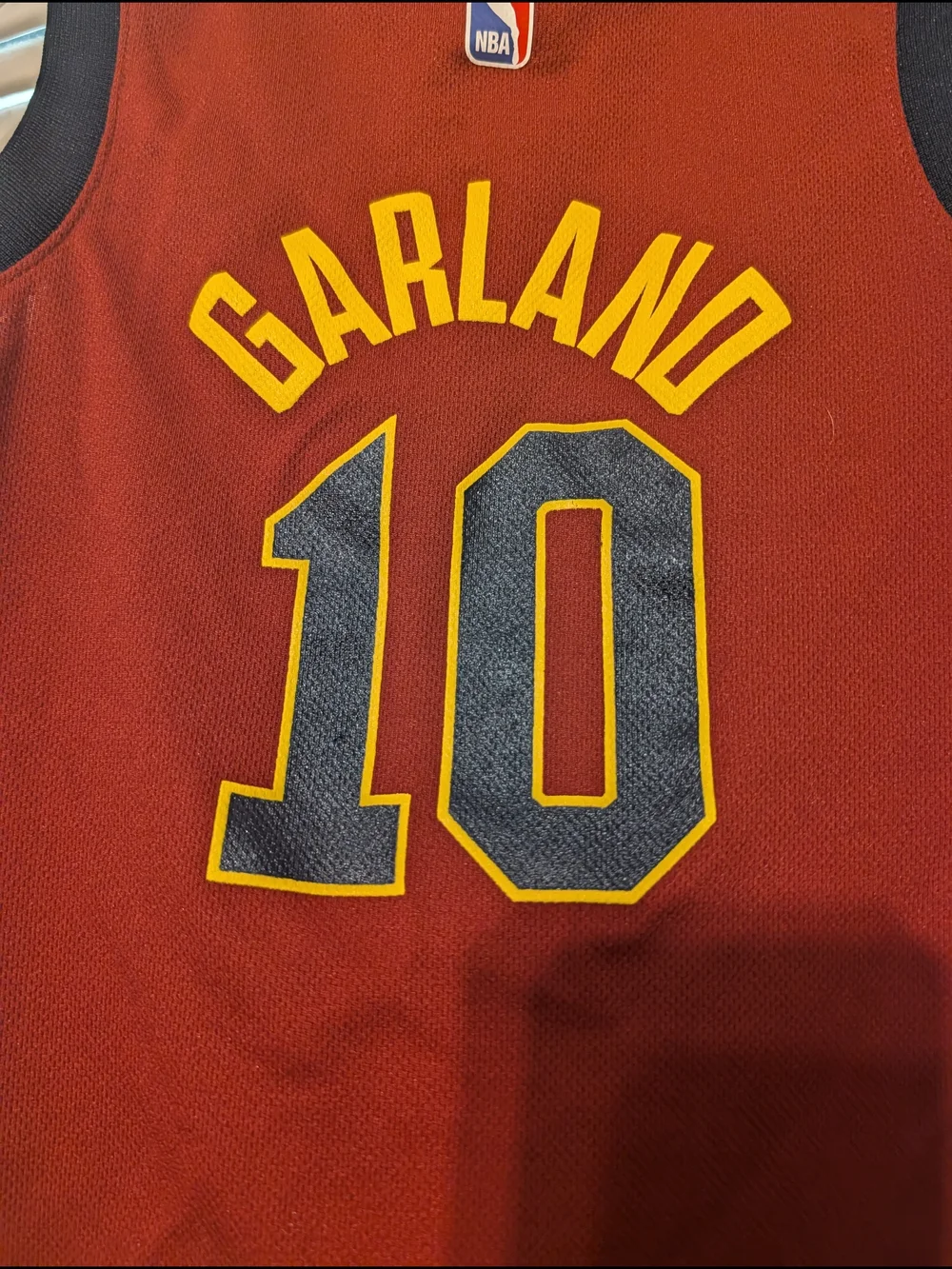 Nike Cleveland Kids' Toddler #10 Garland Basketball Jersey - Size M